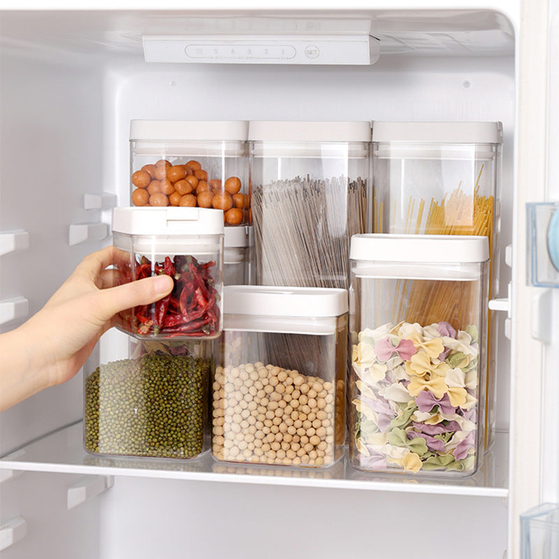 Food-grade sealed jars for beans, noodles, grains, kitchen storage boxes, dry goods, moisture-proof storage jars, insect-proof