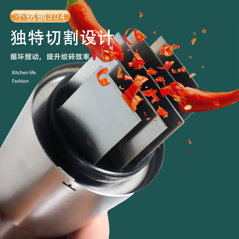Hot-selling stainless steel garlic pounder for household kitchen use, garlic crusher, garlic cutter, garlic peeler
