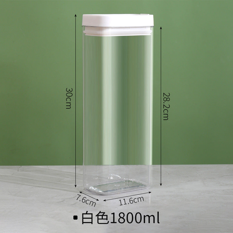 Food-grade sealed jars for beans, noodles, grains, kitchen storage boxes, dry goods, moisture-proof storage jars, insect-proof