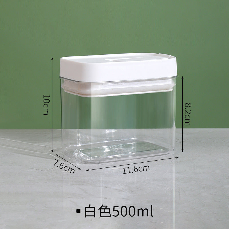 Food-grade sealed jars for beans, noodles, grains, kitchen storage boxes, dry goods, moisture-proof storage jars, insect-proof